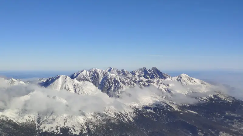 let balonom ponad tatry