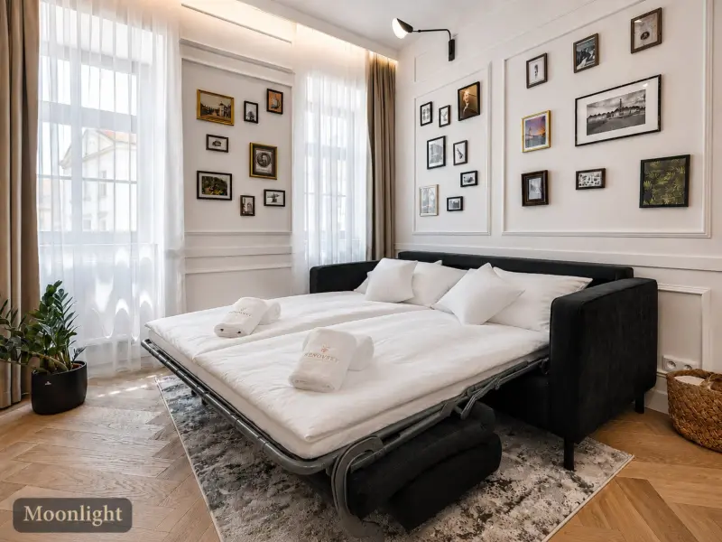 Izba Apartmán Superior v LUNYS, s.r.o. – sofabed apartment moonlight