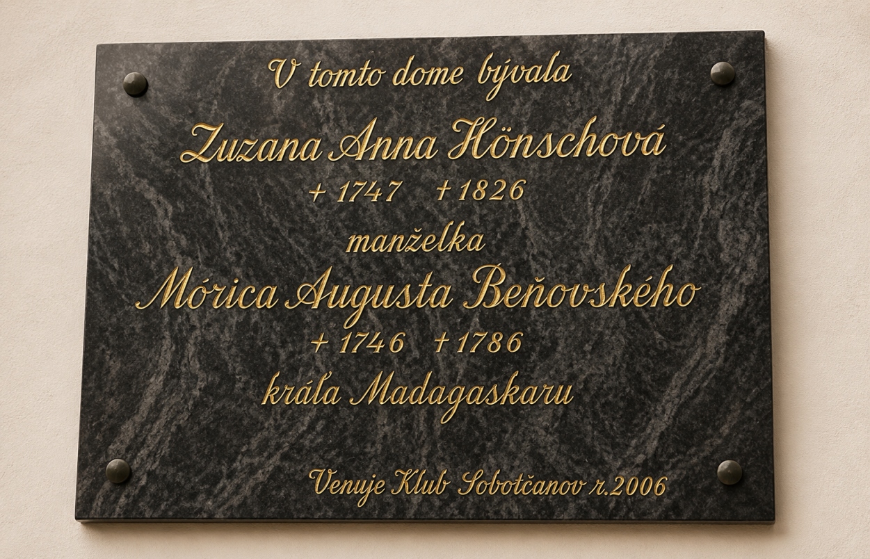 zuzana honschova manzelka morice benovskeho
